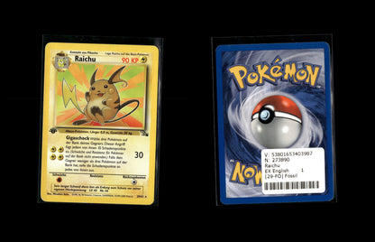 Raichu - Fossil #29 [Selten]
