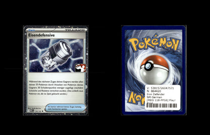 Iron Defender - Play! Pokémon Prize Pack Series Eight #MEG 118 [Prize Pack Series]