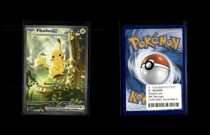 Pikachu-ex - Erhabene Helden #276 [Selten, besondere Illustration]