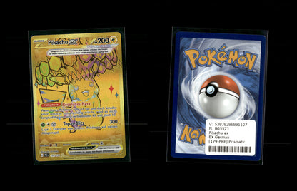 Pikachu ex - Prismatic Evolutions #179 [Secret Rare]
