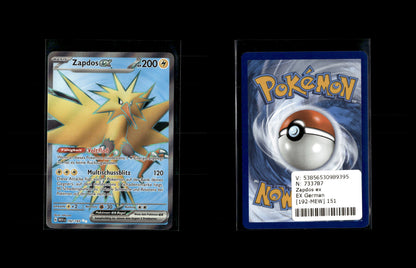 Zapdos-ex - 151 #192 [Ultra Selten]