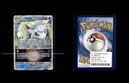 Alola Vulpix-VSTAR - Silberne Sturmwinde #034 [Holografisch Selten VSTAR]