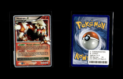 Heatran LV.X - DP Black Star Promos #31 [Promo]