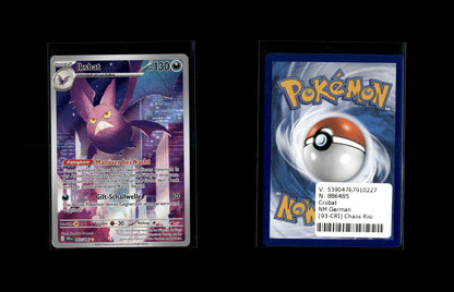 Crobat - Chaos Rising #93 [Illustration Rare]