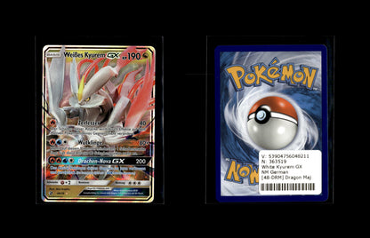 White Kyurem GX - Dragon Majesty #48 [Ultra Rare]