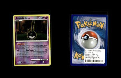Unown [!] Lv.16 - Legends Awakened #42 [Rare]