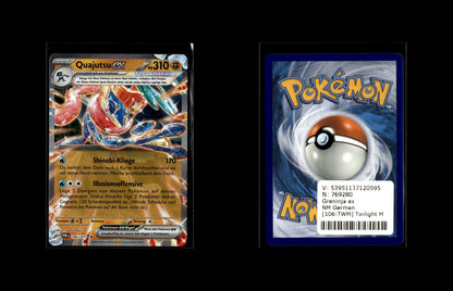 Greninja ex - Twilight Masquerade #106 [Double Rare]