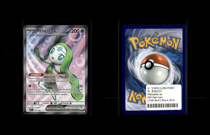 Meloetta-ex - Schwarze Blitze #159 [Ultra Selten]