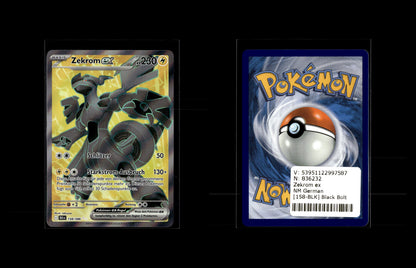 Zekrom ex - Black Bolt #158 [Ultra Rare]