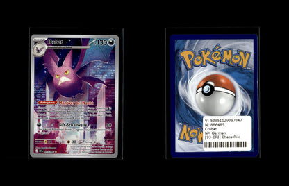 Crobat - Chaos Rising #93 [Illustration Rare]
