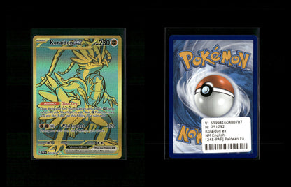 Koraidon ex - Paldean Fates #245 [Secret Rare]
