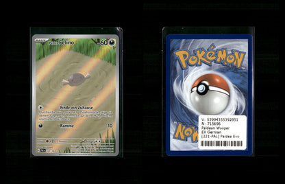 Paldean Wooper - Paldea Evolved #221 [Illustration Rare]