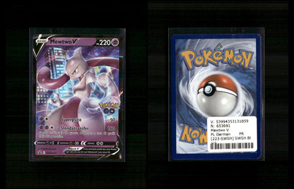 Mewtwo V - SWSH Black Star Promos #223 [Promo]