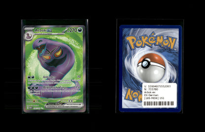 Arbok ex - 151 (MEW) #185 [Ultra Rare]