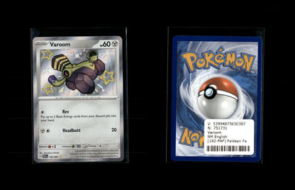 Varoom - Paldean Fates #192 [Shiny Rare]