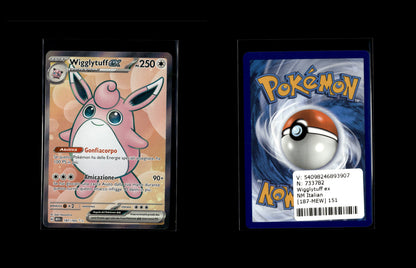 Wigglytuff ex - 151 (MEW) #187 [Ultra Rare]