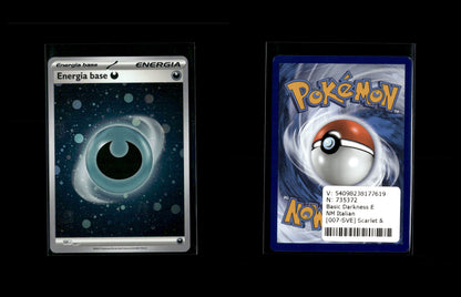 Basic Darkness Energy - Scarlet & Violet Energies #007 [Holo Rare]