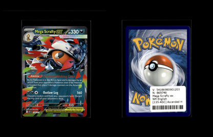Mega Scrafty ex - Ascended Heroes #135 [Double Rare]