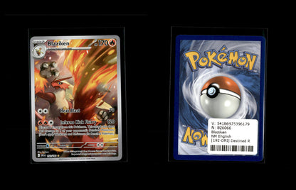 Blaziken - Destined Rivals #192 [Illustration Rare]