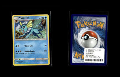 Vaporeon - Hidden Fates #18 [Holo Rare]