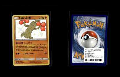 Sudowoodo - Hidden Fates #SV20 [Shiny Rare]