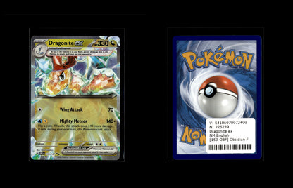 Dragonite ex - Obsidian Flames #159 [Double Rare]