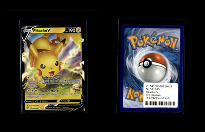 Pikachu V - Farbenschock #43 [Holografisch Selten V]
