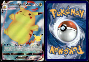 Surfing Pikachu VMAX - Celebrations #9 [Holo Rare VMAX]