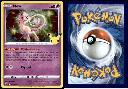 Mew - Celebrations #11 [Holo Rare]