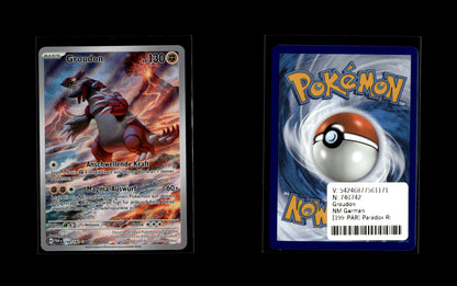Groudon - Paradox Rift #199 [Illustration Rare]