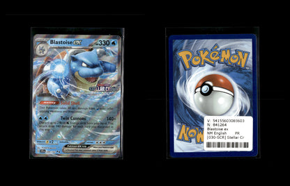 Blastoise ex - Stellar Crown #030 [Promo]