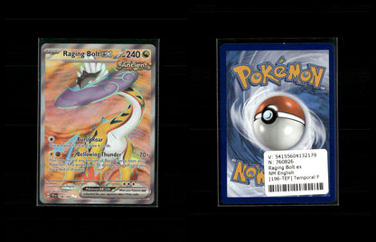 Raging Bolt ex - Temporal Forces #196 [Ultra Rare]