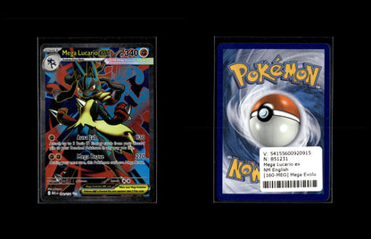 Mega Lucario ex - Mega Evolution #160 [Ultra Rare]