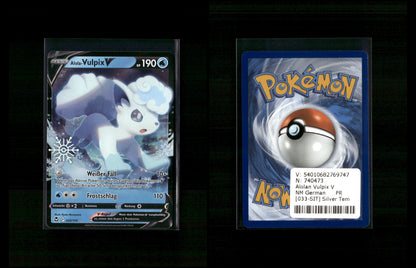 Alola Vulpix-V - Silberne Sturmwinde #033 [Holografisch Selten V]