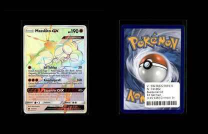 Buzzwole GX - Crimson Invasion #115 [Rainbow Rare]
