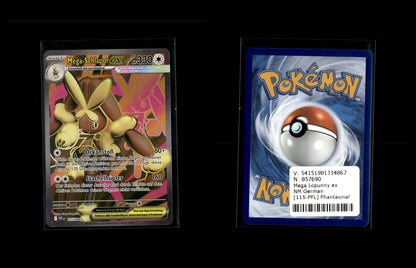 Mega Lopunny ex - Phantasmal Flames #115 [Ultra Rare]