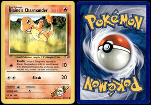 Blaine's Charmander - Gym Heroes #61 [Common]