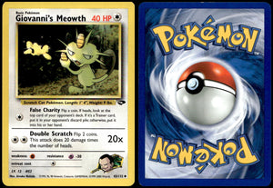 Giovanni's Meowth - Gym Challenge #43 [Uncommon]