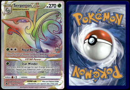 Serperior VSTAR - Silver Tempest #196 [Secret Rare]