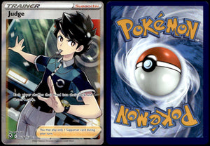 Judge - Silver Tempest #TG25 [Full Art Trainer]