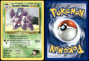 Giovanni's Nidorino - Gym Challenge #45 [Uncommon]