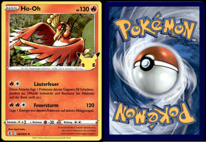 Ho-Oh - Celebrations #1 [Rare]
