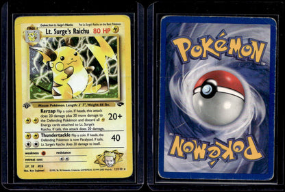 Lt. Surge's Raichu - Gym Challenge #11 [Rare Holo]