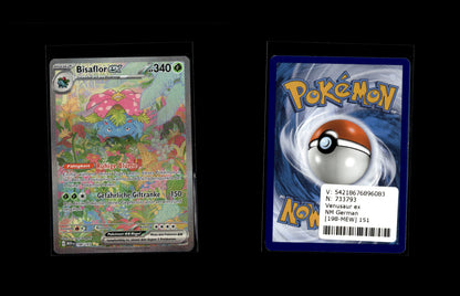 Venusaur ex - 151 (MEW) #198 [Special Illustration Rare]