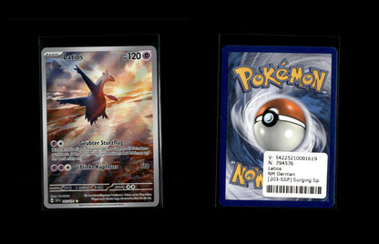 Latios - Stürmische Funken #203 [Selten, Illustration]