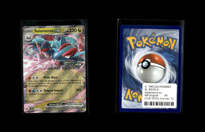 Salamence ex - Journey Together: Additionals #114 [Promo]