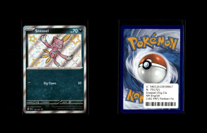 Sneasel [Dig Claws] - Paldean Fates #182 [Shiny Rare]