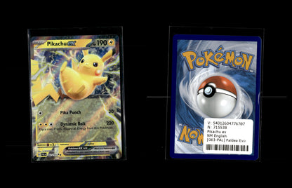 Pikachu-ex - Entwicklungen in Paldea #063 [Doppelselten]