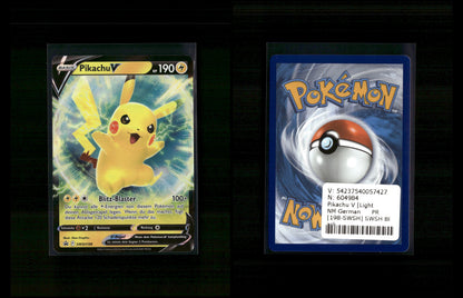 Pikachu V - SCSC Promokarten #SWSH198 [Keine]