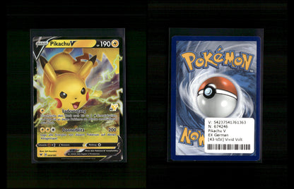 Pikachu V - Farbenschock #43 [Holografisch Selten V]